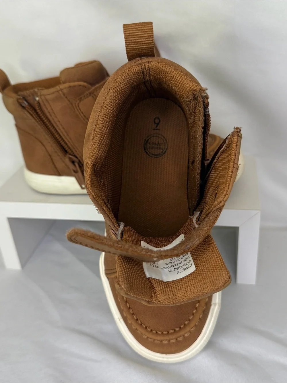wonder nation Brown High-Top Kids Boots